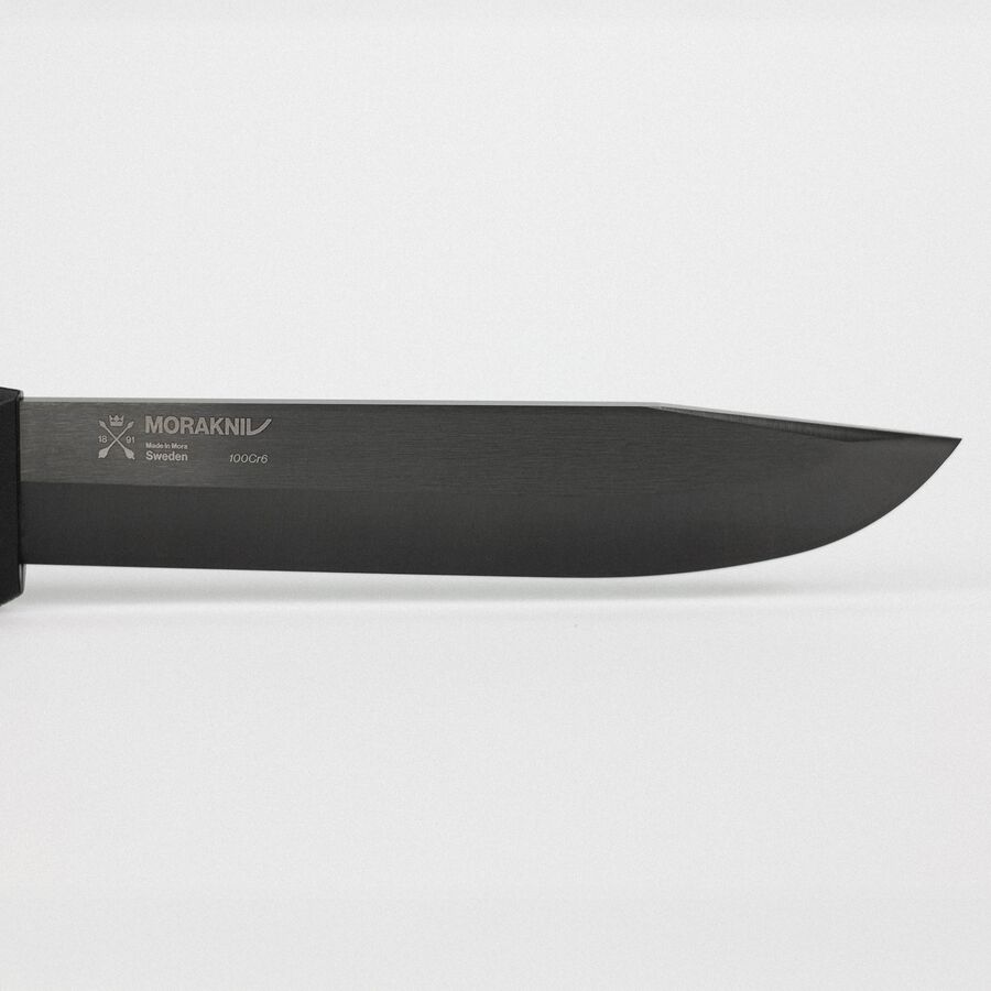 Morakniv Mörkret Black Blade – detail čepele