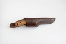 BeaverCraft Bushcraft Knife BSH1 Dune Carbon Steel 125mm Walnut (13)