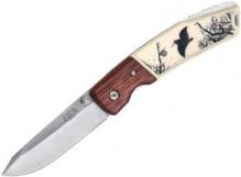 Joker zavírací nůž Plastic Woodcock 75 mm motiv bekasíny