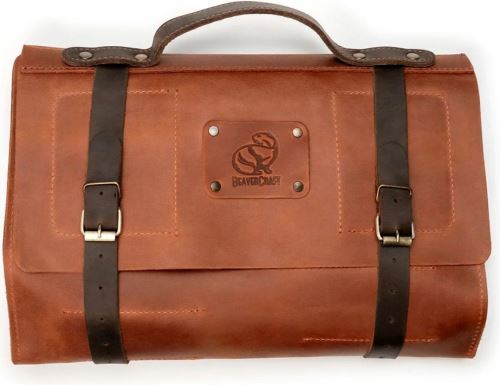 BeaverCraft kožené pouzdro na nářadí Universal Leather Tool Roll