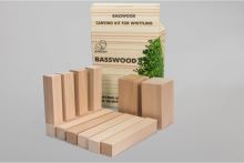 BeaverCraft polotovary Wood Carving Blocks Set 12pcs of Basswood lípa (2)