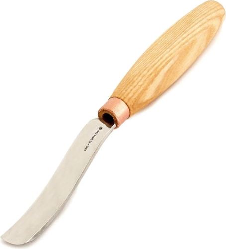 BeaverCraft řezbářské dláto Compact Long Bent Gouge Sweep No6