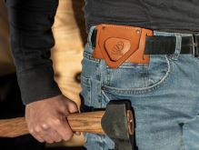 BeaverCraft kožený závěs na opasek Leather Tool Belt Hanger (3)