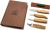 BeaverCraft řezbářská sada Set of 4 Knives in Book Case