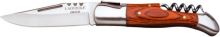 Joker Laguiole s vývrtkou Stainless Steel 420 90 mm červené dřevo