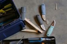 Morakniv Eldris LightDuty (S) Dusty Blue blistr (10)