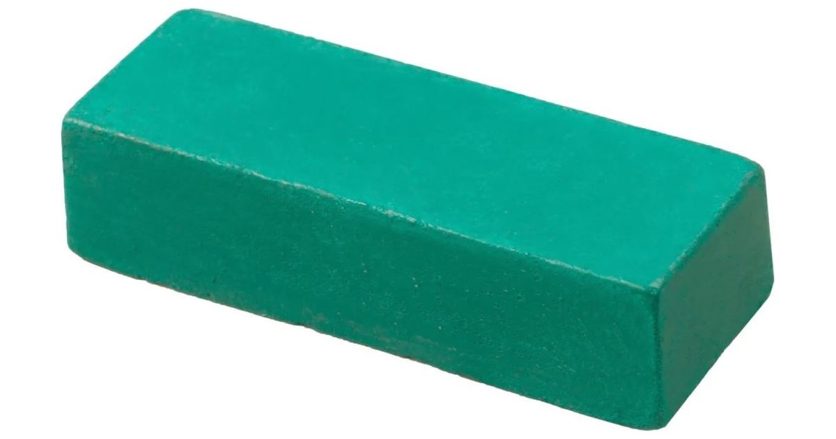 Zelená brusná pasta pro obtahování nožů