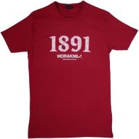 Morakniv triko T-Shirt 1891 M red